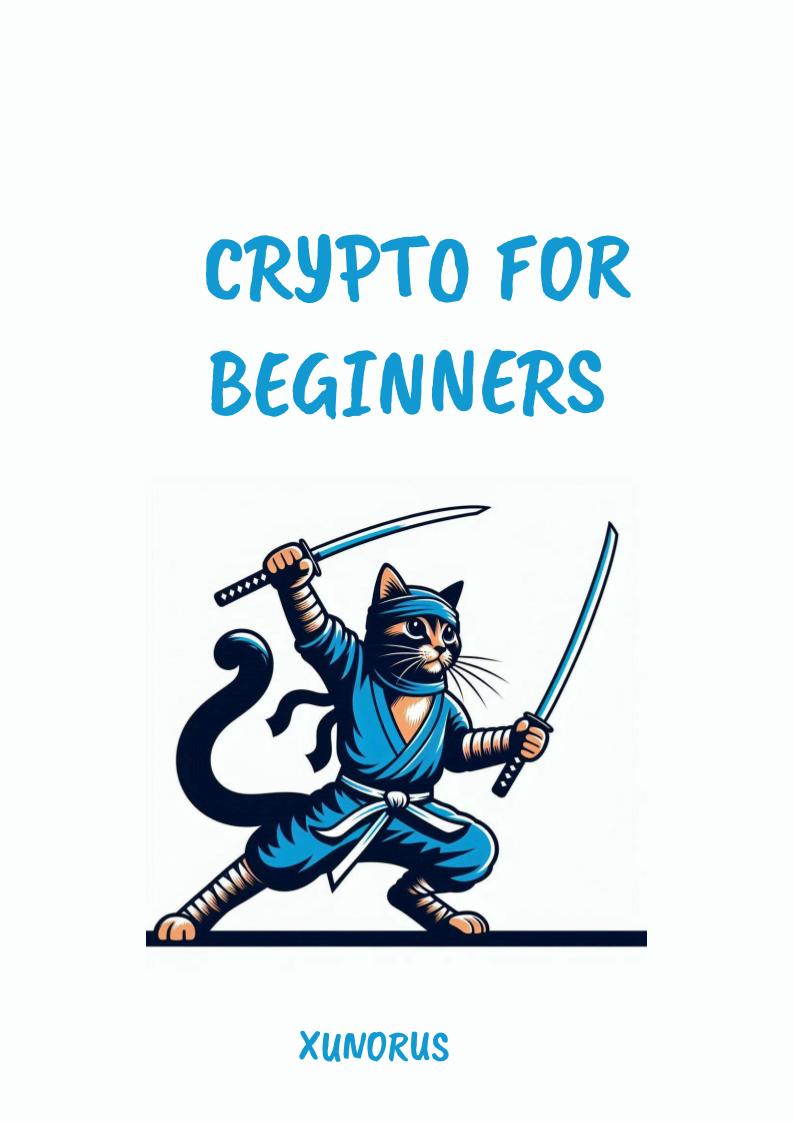 Book cover for 'Crypto for Beginners'